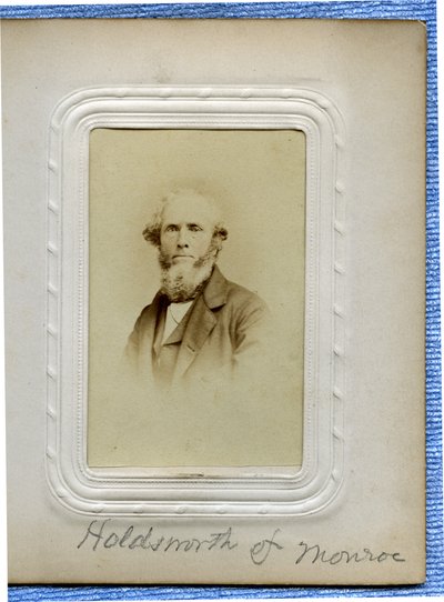 Bust Portrait of a Bearded Man with Curly Hair Wearing a Suit and Turned Slightly to the Left by Outley